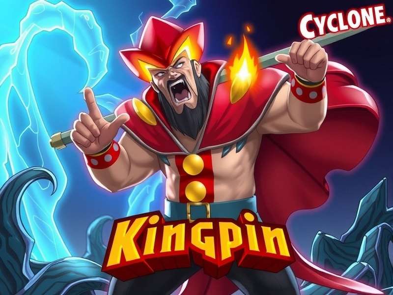 Cyclone Kingpin Game Banner